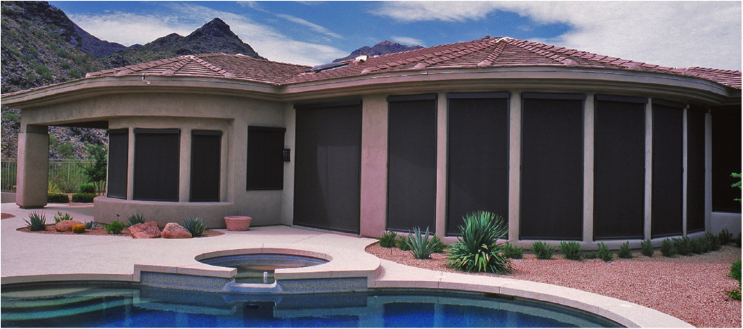 patio door treatments Gallery of Shades Scottdale AZ
