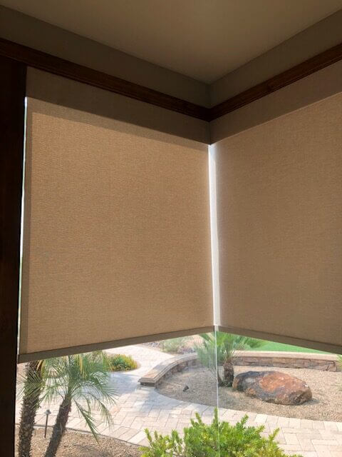 Corner Window Coverings Galleryofshades